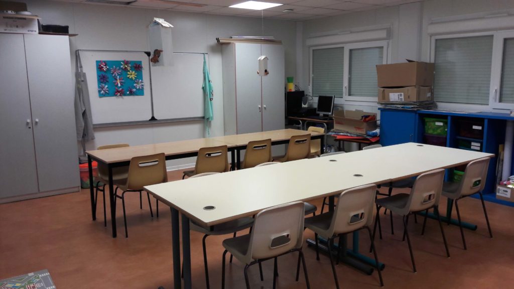 salle de classe modulaire
