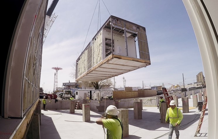 Utilisation de la construction modulaire